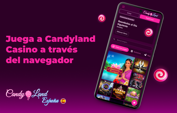 Cómo jugar al Casino Candy Land España desde el móvil